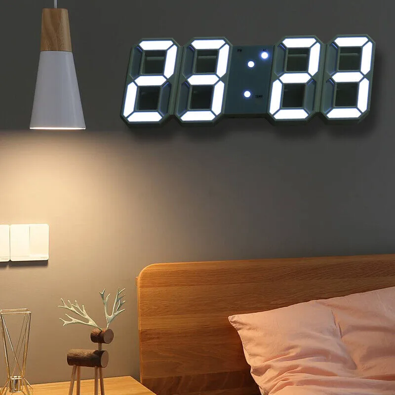 3D Digital Bedside Table Alarm Clock