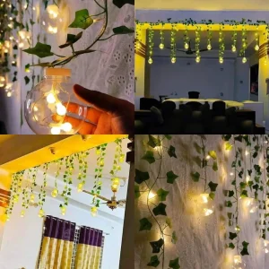 Wish Ball Leaf Curtain Light