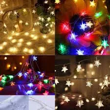 Mini Star 28 LED Multi Color String Light