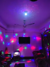 6 Color – 360° Rotating Disco Bulb