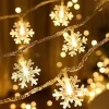 Snowflake Decorative LED String Lights